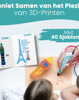 3D Pen Drawing Book XXL - 40 Templates