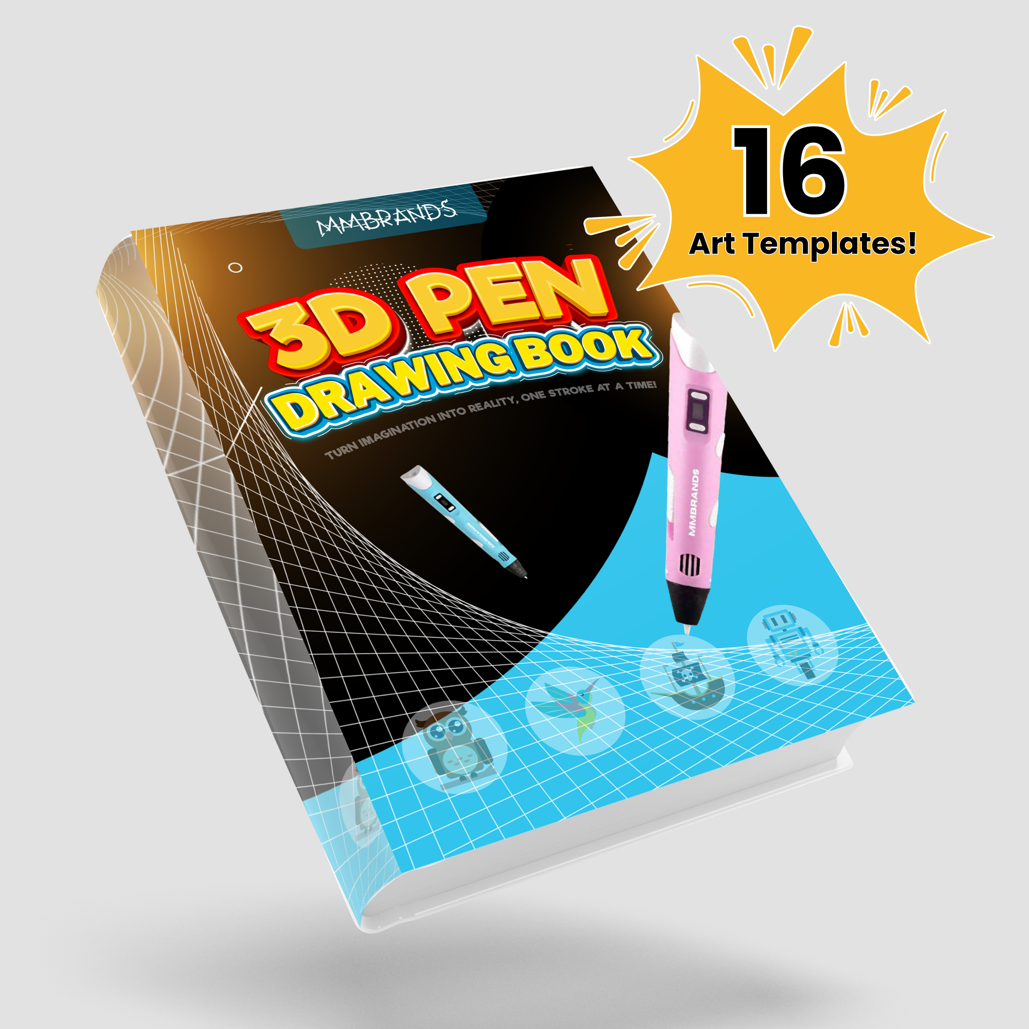 E-Drawing Book - 16 Beginners Templates