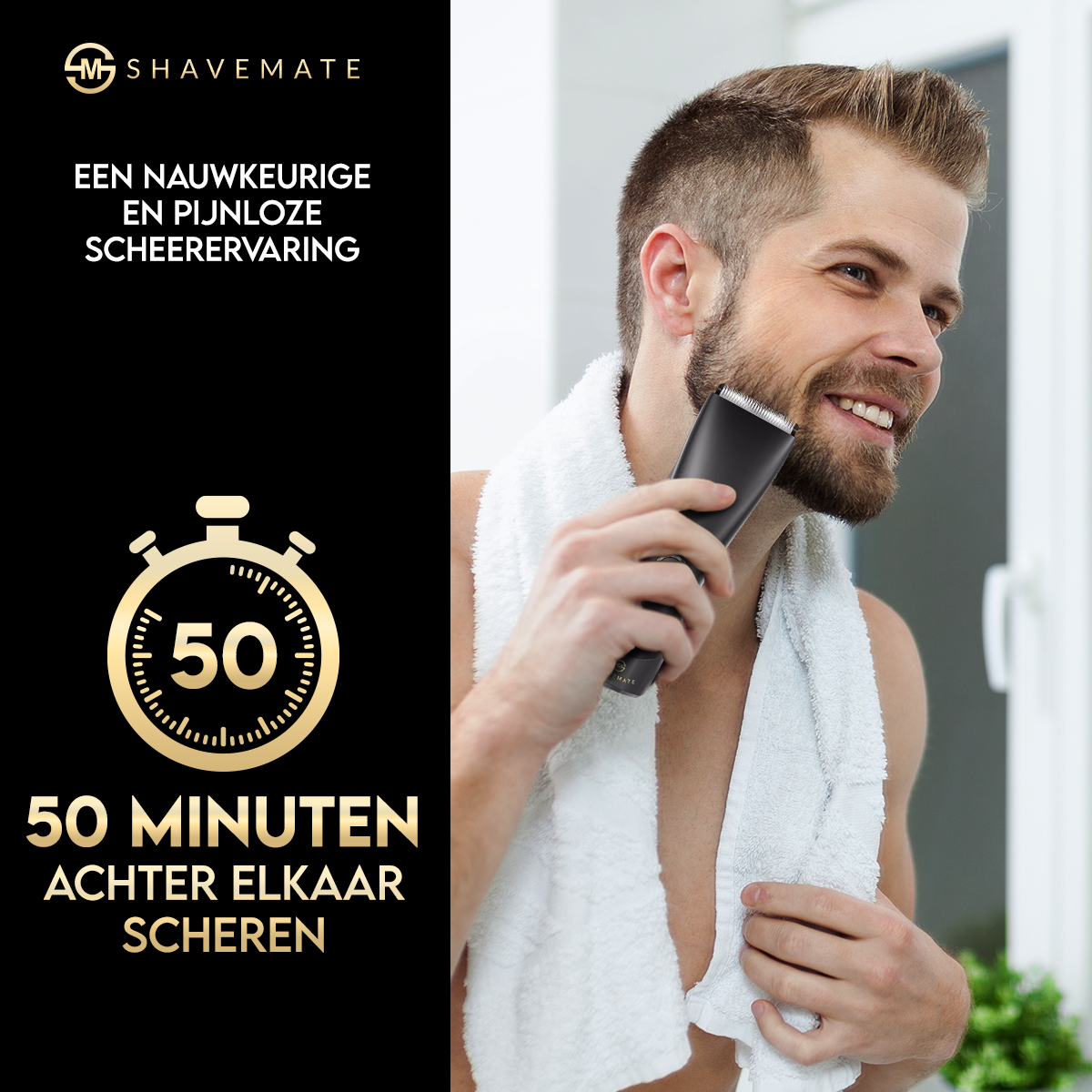 Bodygroomer – 3 Aufsätze – inklusive Haarschneideöl