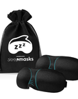 Luxuriöses Schlafmasken Set – 2-teilig – ergonomisch