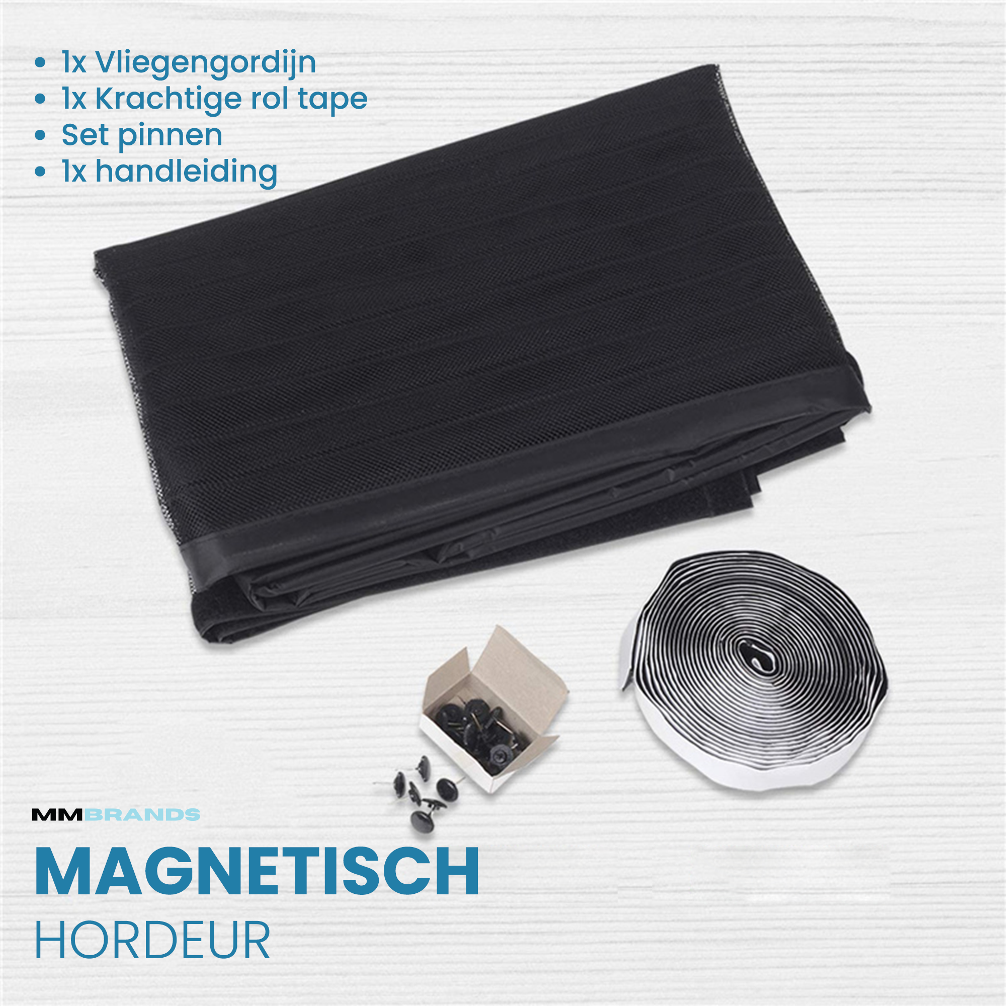 Fliegengitter magnetisch – 210 x 100 cm